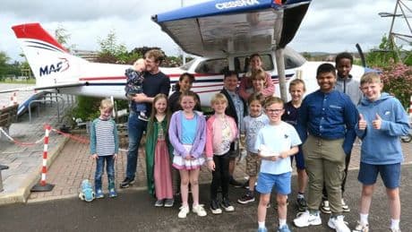 Mission Aviation Fellowship celebrated their 80th anniversary at Dumfries Baptist Church in Dumfries