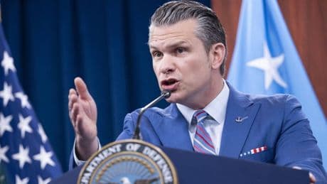 Pete Hegseth lashes out at reporters for questions about Trump’s Iran bombing