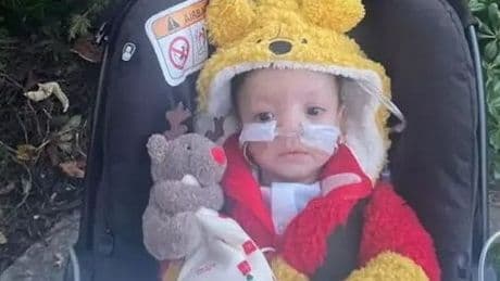 Moment bus driver refuses to lower ramp for toddler in wheelchair before leaving him on road