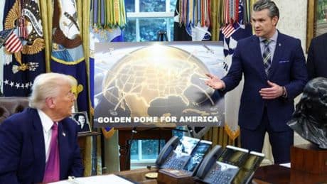Le Dôme d’or antimissile annoncé par Donald Trump suscite inquiétudes et circonspections