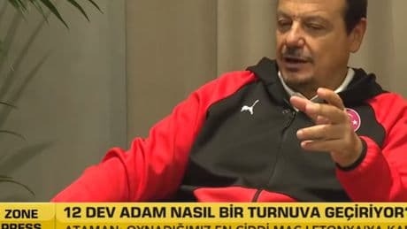 Ergin Ataman: Madalya için buradayız