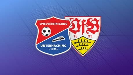 Last-Minute-Ausgleich - Unterhaching rettet 2:2 gegen Stuttgart