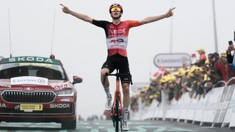 Thymen Arensman delivers Tour de France relief for Ineos as Tadej Pogacar grows lead in yellow jersey