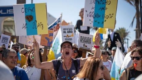 Brits told 'stay away' as '132k anti-tourism protesters' to descend on Spanish island