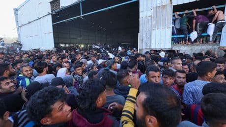Doden bij bestorming VN-opslagloods met voedsel in Gaza