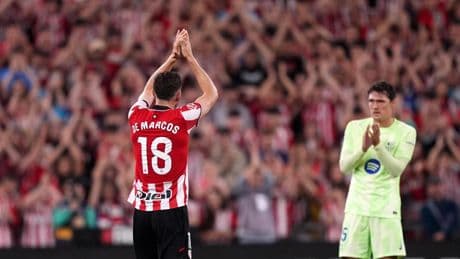 Desvelada la incógnita: el dorsal 18 de Oscar de Marcos en el Athletic ya tiene heredero
