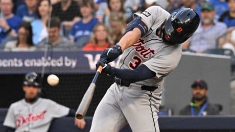 Greene drives in three runs as Tigers edge Jays