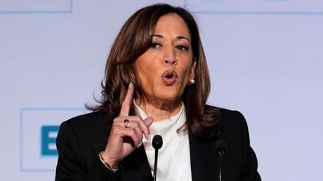 Kamala Harris attacks Trump in biggest speech since election loss
