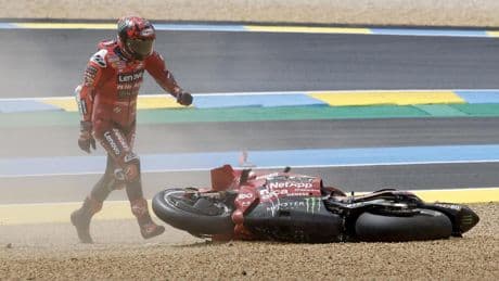 La frustración que se está comiendo a Pecco Bagnaia: "No estaba haciendo el loco"