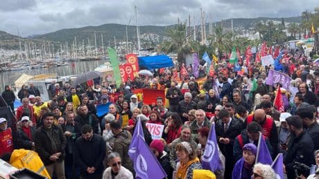 Muğla'da 1 Mayıs, 5 ilçede kutlandı
