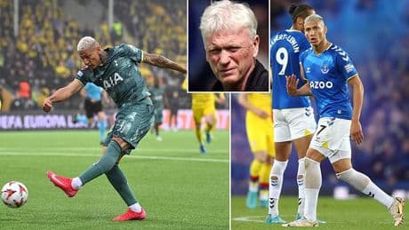 David Moyes breaks silence on Richarlison move after Spurs striker is linked with stunning return to Everton