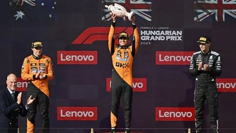 Formula 1 Macaristan Grand Prix'inde zafer Lando Norris'in!