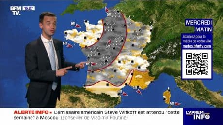 La météo pour ce mercredi 23 avril 2025