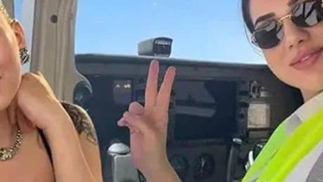 İzmir'de pilotun hayatını kaybettiği eğitim uçağının düşme anının görüntüsüne ulaşıldı