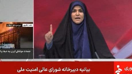 Explosion während der Livesendung – Israel greift iranischen Staatssender an