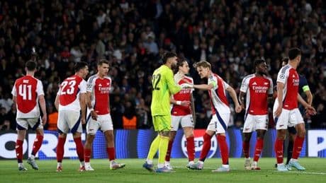 Arsenal player ratings vs PSG: One 2/10 and trio score 3s as Gunners crash out in defeat