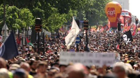 1er-Mai: 100.000 manifestants à Paris selon la CGT