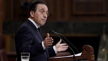 Albares se reunirá el jueves con el secretario de Estado de EEUU en Washington