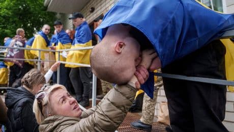 PHOTO COLLECTION: Russia Ukraine POW Exchange