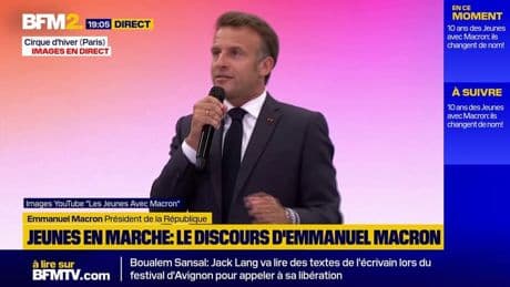 Emmanuel Macron appelle son camp à rester "uni" et à "œuvrer pour le pays"