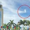 Biblical sign appears in skies over church after mass: 'Absolutely remarkable'