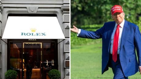 „Er mag doch Uhren!“: Schweiz fürchtet Rolex-Krise nach Trumps Zoll-Hammer