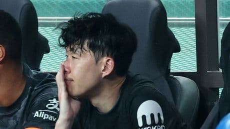 Son Heung-min leaves pitch in tears after final Tottenham appearance against Newcastle