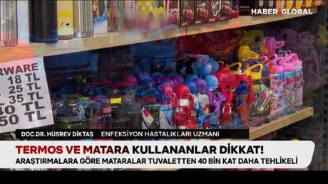 Termos ve matara kullananlar bu tehlikeye dikkat!