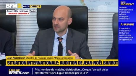 "Cesser de nous autoflageller": Jean-Noël Barrot souligne l’engagement français dans les crises internationales