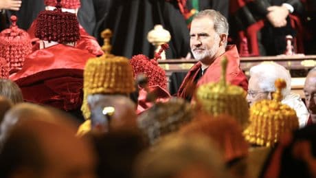 Felipe VI investido Doctor Honoris Causa en Coimbra:&quot; Es el momento de la Europa unida y no de las diferencias&quot;