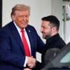 Gipfel in Washington: Trump begrüßt Selenskyj am Weißen Haus