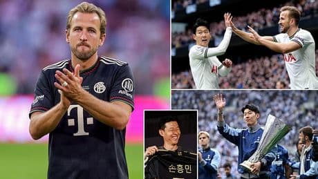 Harry Kane issues heartfelt message to former Tottenham team-mate Son Heung-min - as South Korean star completes move to LAFC