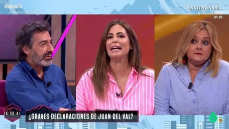 La respuesta de Nuria Roca a las críticas de Pilar Vidal contra Juan del Val: &quot;¿Por qué hay que quedar bien?&quot;