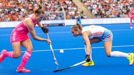 Feldhockey: Nah dran