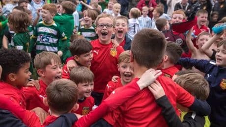 Hamilton's Mill United host summer festival with thousands of kids playing