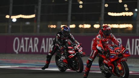 Bagnaia y una salida de Jorge Martín de Aprilia: "No es correcto, sería el caos"