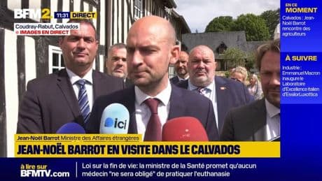 Jean-Noël Barrot : "Il n'y aura de négociations qu'avec un cessez-le-feu"