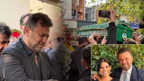 Bülent Uygun kızını gözyaşları içerisinde son yolculuğuna uğurladı