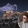 Outrage in Greece after 'Adidas advert' appears to show drone shoe 'booting' the Acropolis - as Greek government vows to take 'legal action'