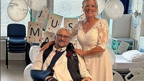 Scots couple tie the knot in hospital after groom injured in life-changing motorbike crash