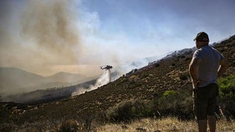 Griechenland: Mehrere Dörfer nahe Athen wegen Waldbrand evakuiert