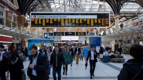 Tube trains forced to skip Liverpool Street station after flooding