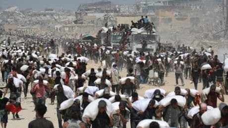 « Les Gazaouis risquent leur vie pour 1 kilo de farine »
