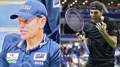 Taylor Fritz's own COACH calls him 'atrocious' in staggering mid-match interview live on ESPN