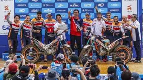 Doblete para el Repsol Honda HRC en Japón, con Toni Bou y Gabriel Marcelli