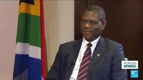ACROSS AFRICA | Georja Calvin Smith sits down with South Africa's VP in Paris