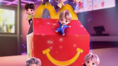 BTS’s TinyTAN Toys Coming To McDonald’s Happy Meals This September