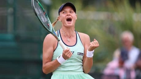 Dayana Yastremska reaches Nottingham Open final despite grass allergy
