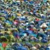Where's best to pitch a tent at Glastonbury Festival