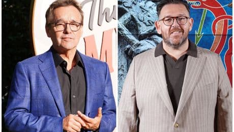Harry Potter director Chris Columbus calls reboot ‘surreal’ after seeing Nick Frost as Hagrid for first time
